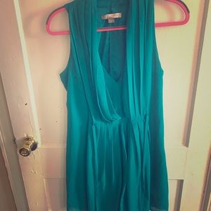 Blue 1920s style dress